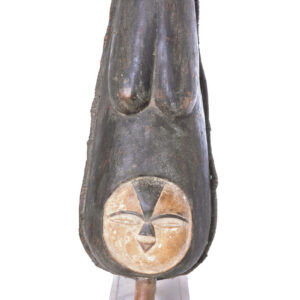 Belly Mask - Wood - Vuvi - Gabon