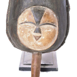 Belly Mask - Wood - Vuvi - Gabon