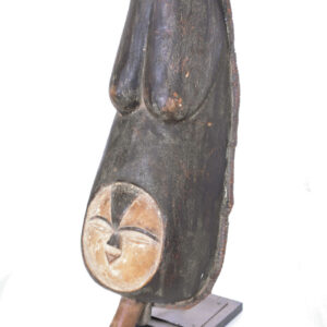 Belly Mask - Wood - Vuvi - Gabon