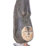 Belly Mask - Wood - Vuvi - Gabon