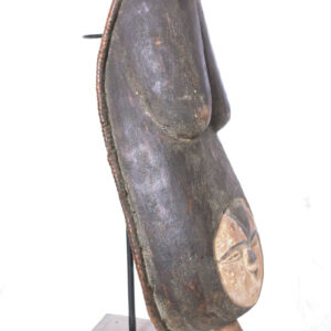 Belly Mask - Wood - Vuvi - Gabon