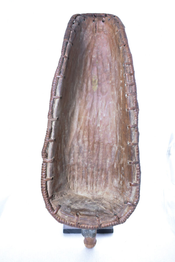 Belly Mask - Wood - Vuvi - Gabon