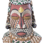 Helmet Mask - Beads, Cauris, Wood - Nyet - Kuba - Congo
