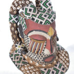 Helmet Mask - Beads, Cauris, Wood - Nyet - Kuba - Congo