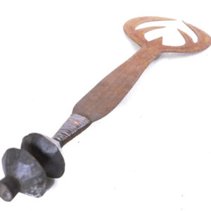 Ngala double sided sword / Currency - Copper, Wood - Ngombe - Congo
