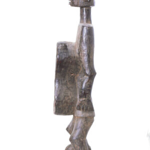 Anthropomorphic cup - Wood - Koro - Nigeria