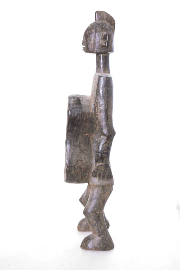 Anthropomorphic cup - Wood - Koro - Nigeria
