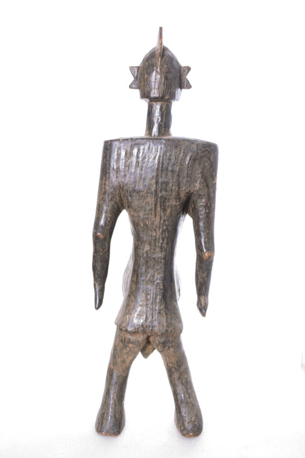 Anthropomorphic cup - Wood - Koro - Nigeria