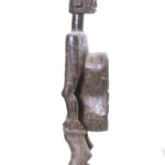 Anthropomorphic cup - Wood - Koro - Nigeria