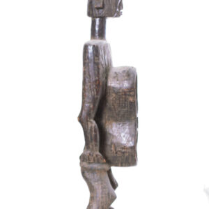 Anthropomorphic cup - Wood - Koro - Nigeria