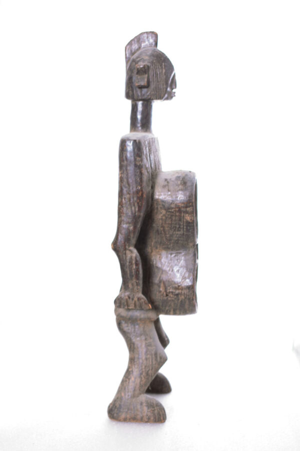 Anthropomorphic cup - Wood - Koro - Nigeria