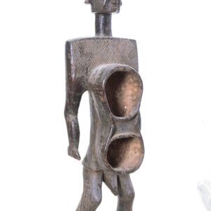 Anthropomorphic cup - Wood - Koro - Nigeria