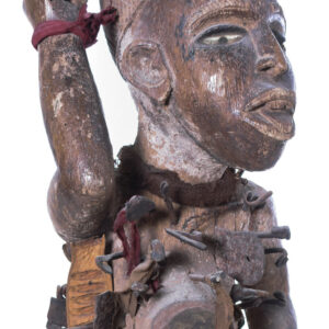 Figure - Wood, nails - Nkisi - Yombe - Congo