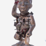 Figure - Wood, nails - Nkisi - Yombe - Congo
