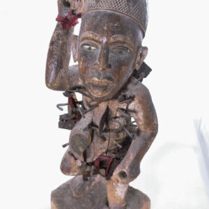Figure - Wood, nails - Nkisi - Yombe - Congo