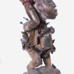 Figure - Wood, nails - Nkisi - Yombe - Congo