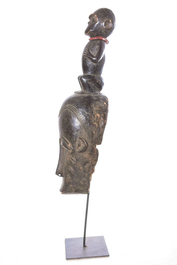Dance mask - Wood - Baule - Ivory Coast