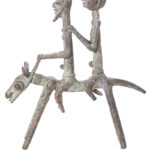 Equestrian Figure - Bronze - Dogon - Mali
