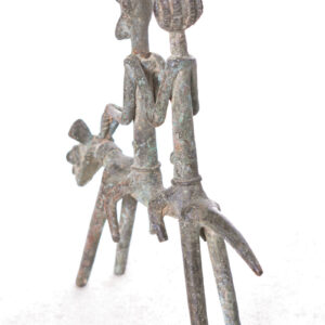 Equestrian Figure - Bronze - Dogon - Mali
