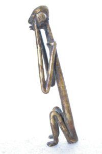 Figure - Metal - Brass - Dogon - Mali