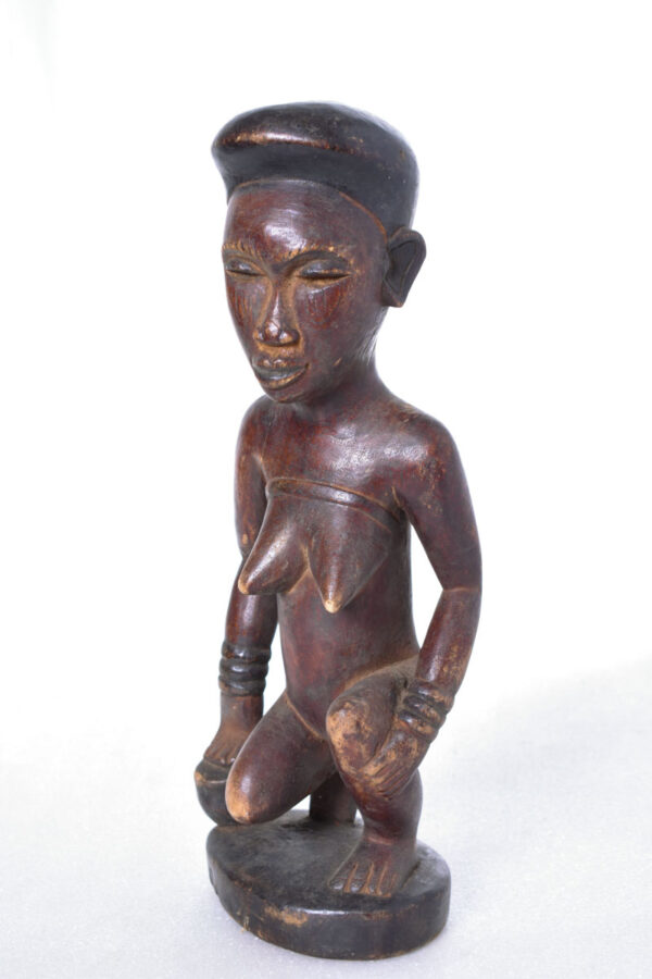 Ancestor figure - Wood - Chokwe - Congo
