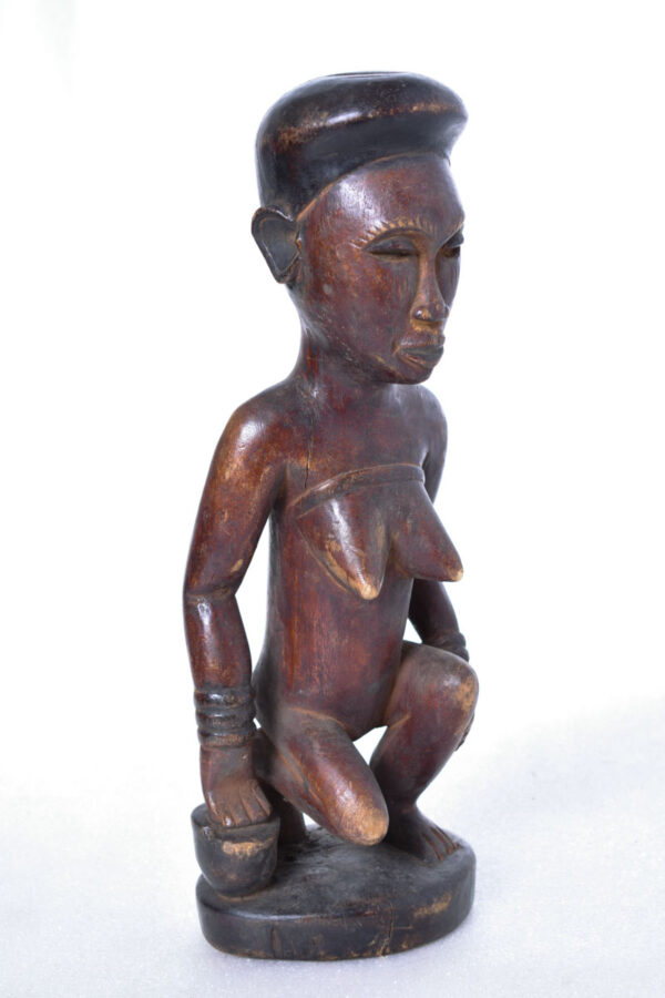 Ancestor figure - Wood - Chokwe - Congo
