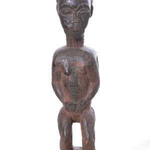 Janus figure - Baule - Wood - Ivory Coast