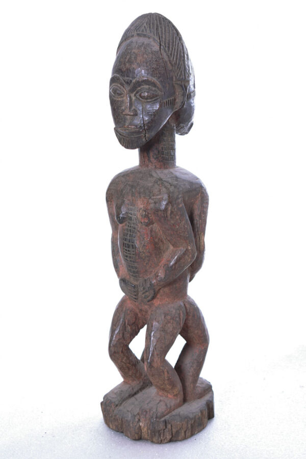 Janus figure - Baule - Wood - Ivory Coast