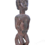 Janus figure - Baule - Wood - Ivory Coast