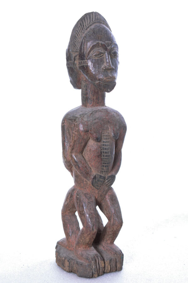 Janus figure - Baule - Wood - Ivory Coast
