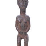 Janus figure - Baule - Wood - Ivory Coast