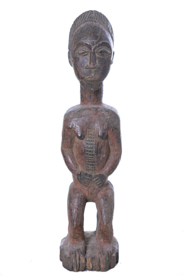 Janus figure - Baule - Wood - Ivory Coast