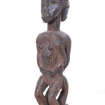 Janus figure - Baule - Wood - Ivory Coast