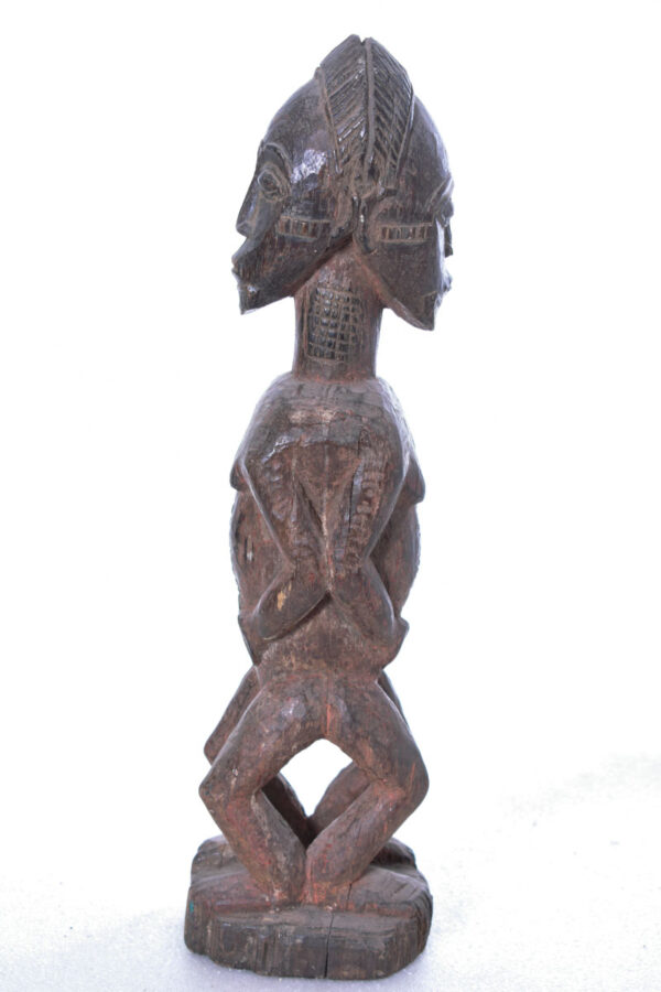 Janus figure - Baule - Wood - Ivory Coast