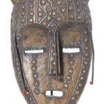 Marka mask - Wood - Metal - Bambara - Mali