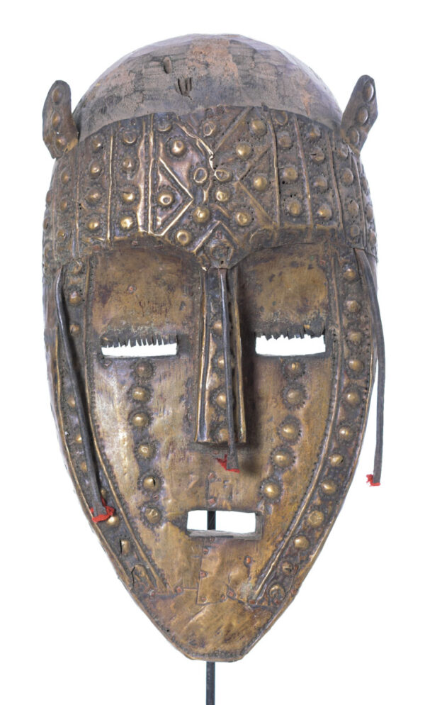Marka mask - Wood - Metal - Bambara - Mali