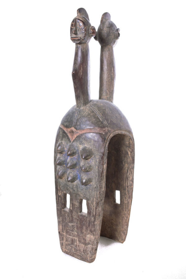 Shoulder Mask - Wood - Mumuye - Nigeria
