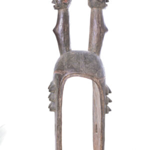 Shoulder Mask - Wood - Mumuye - Nigeria