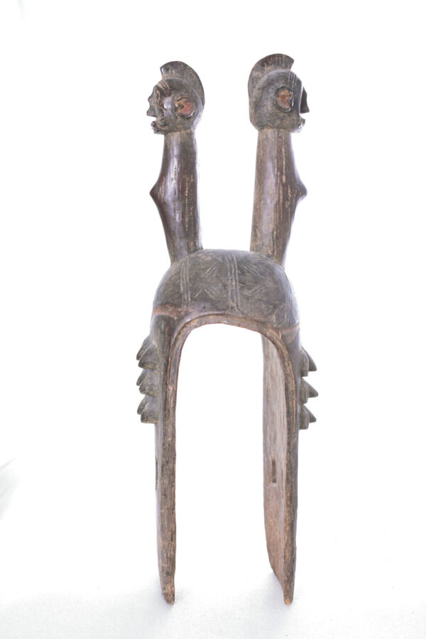 Shoulder Mask - Wood - Mumuye - Nigeria