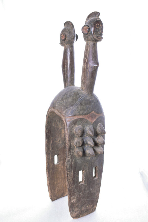 Shoulder Mask - Wood - Mumuye - Nigeria
