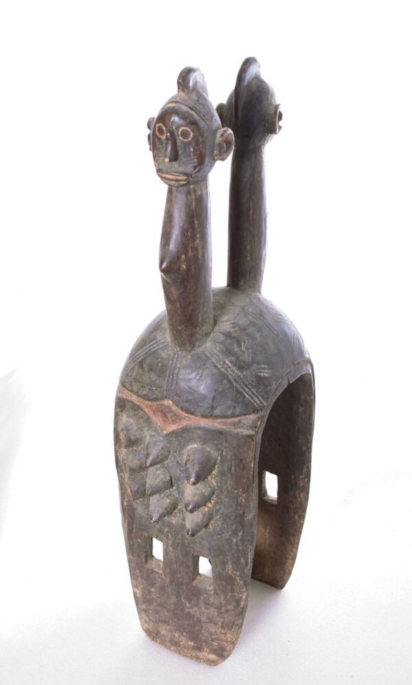Shoulder Mask - Wood - Mumuye - Nigeria