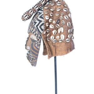 Mask - Beads, Cauris, Plant fibre, Wood - Ngaady A Waash Bushoong - Kuba - Congo