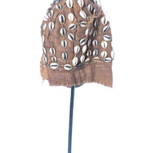 Mask - Beads, Cauris, Plant fibre, Wood - Ngaady A Waash Bushoong - Kuba - Congo