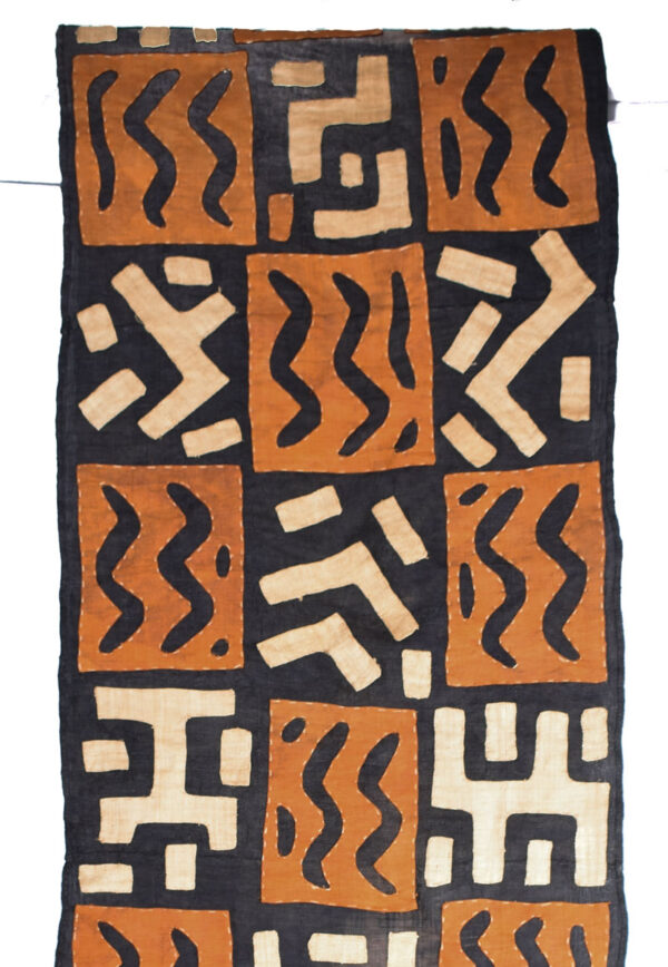 Textile - Cloth - Shoowa-Kuba - DR Congo 360 cm