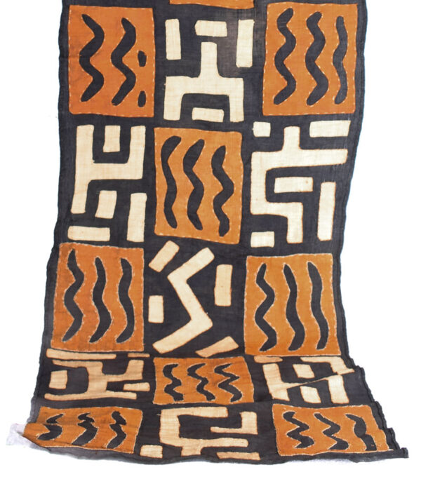 Textile - Cloth - Shoowa-Kuba - DR Congo 360 cm