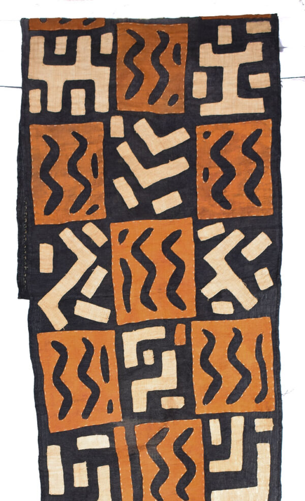 Textile - Cloth - Shoowa-Kuba - DR Congo 360 cm
