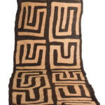 Textile - Cloth - Shoowa-Kuba - DR Congo 250 cm