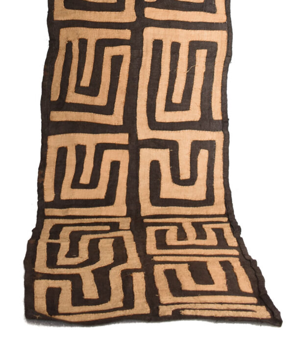 Textile - Cloth - Shoowa-Kuba - DR Congo 250 cm