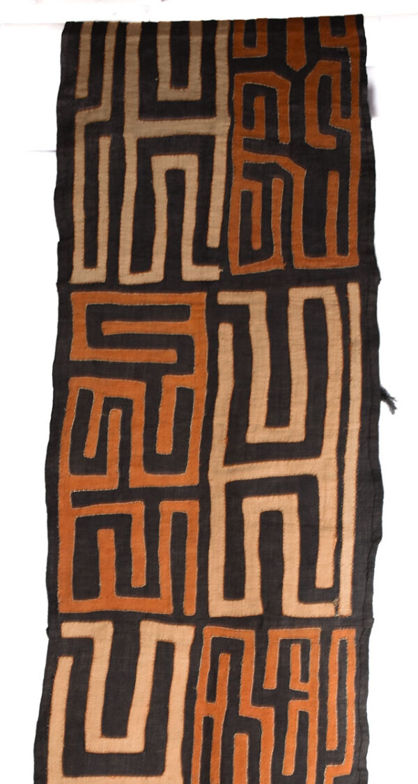 Textile - Cloth - Shoowa-Kuba - DR Congo 320 cm