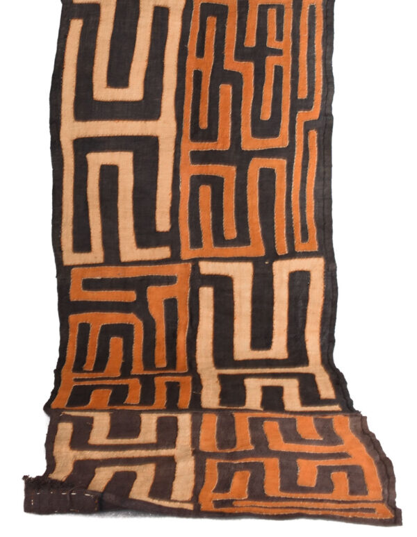 Textile - Cloth - Shoowa-Kuba - DR Congo 320 cm
